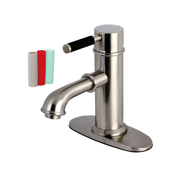 KS7418DKL Kaiser Single-Handle Bathroom Faucet, Brushed Nickel